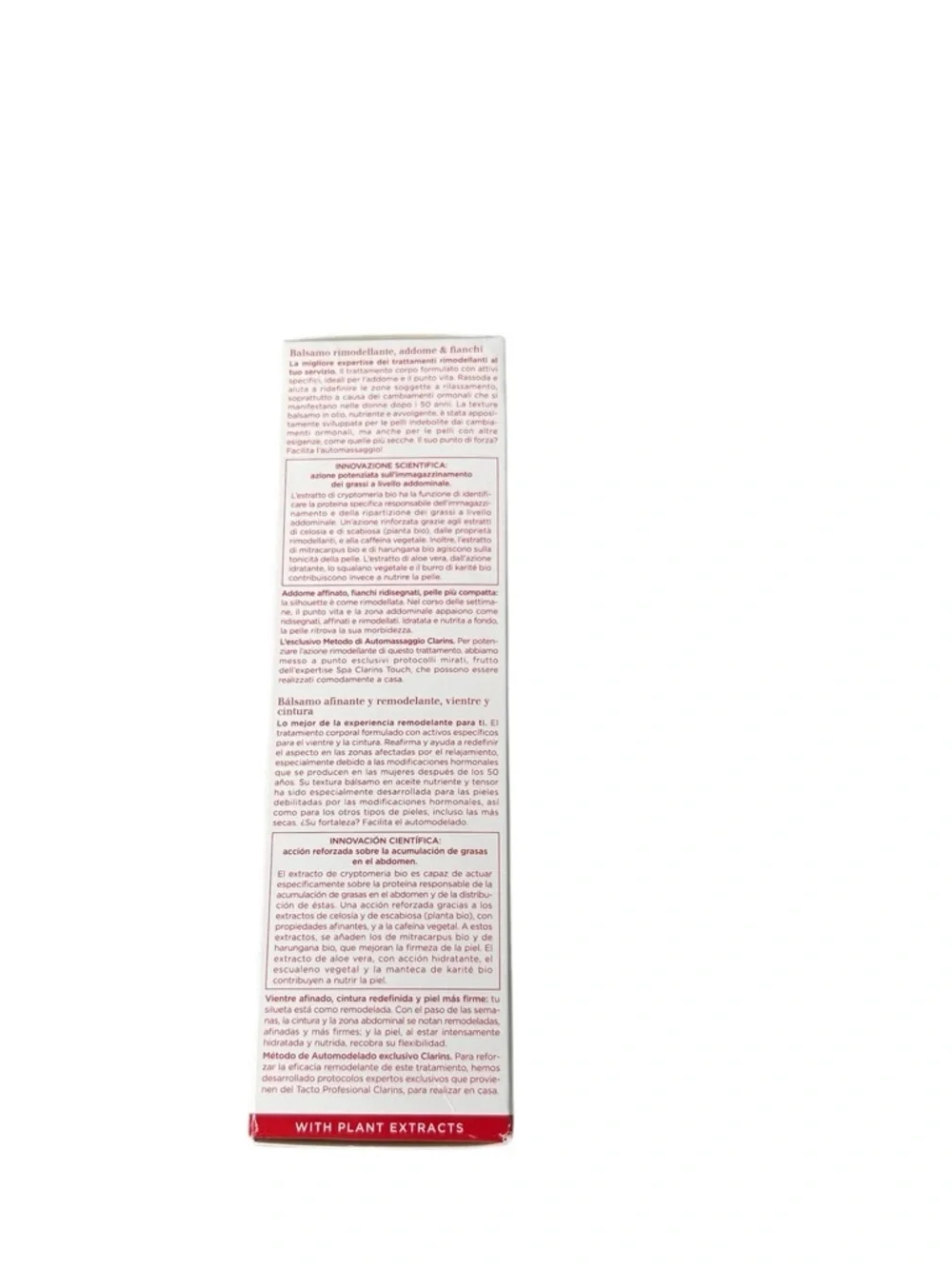 Clarins Super Restorative Balm for Abdomen & Waist Firming Body Cream 6.6 Oz.